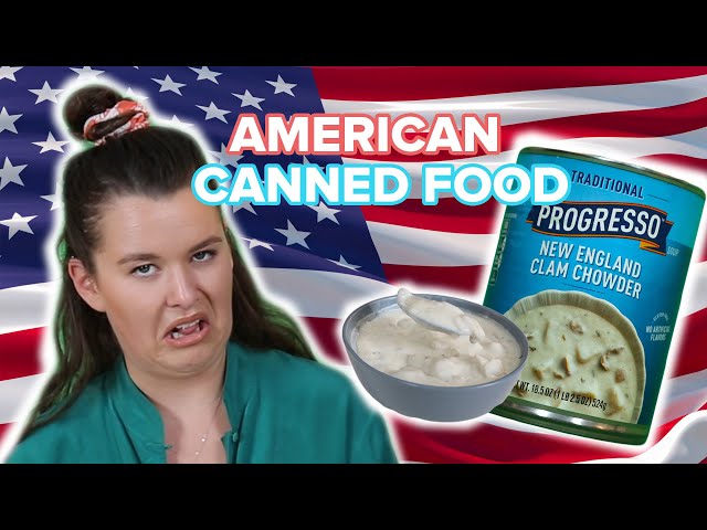 Aussies Try American Canned Foods