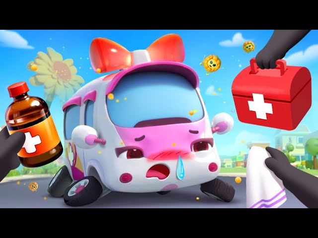🤧Sneezing Outburst! | Super Ambulance Song🚑| Kids Songs | Monster Truck | BabyBus