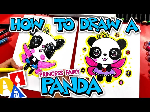 How To Draw A Princess Fairy Panda