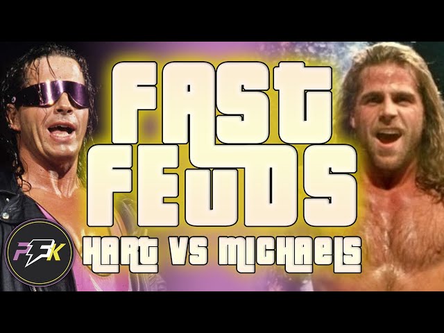Bret Hart Vs. Shawn Michaels' Feud in 4 MINUTES | Fast Feuds | partsFUNknown