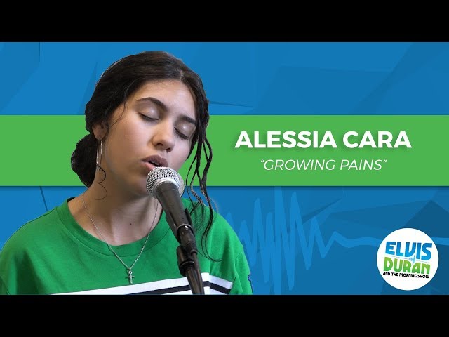 Alessia Cara - "Growing Pains" Acoustic | Elvis Duran Live