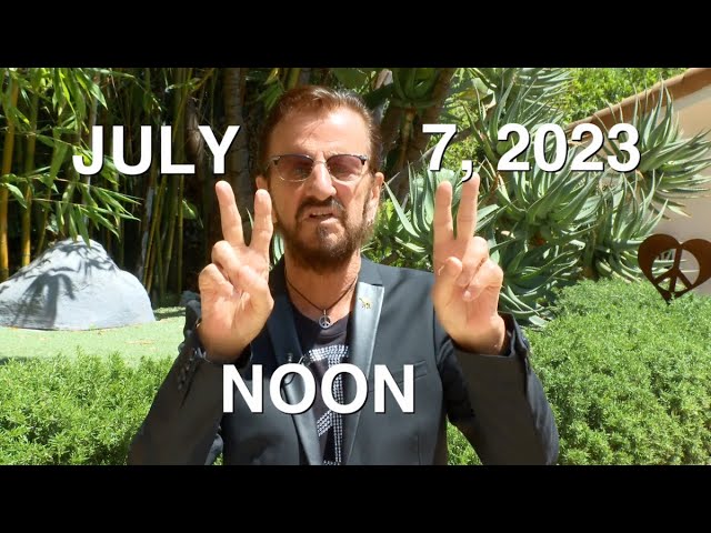 Ringo Starr's Birthday Week Update 2023