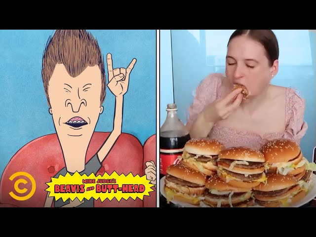 Beavis & Butt-Head Cheer On a Mukbang – Mike Judge’s Beavis & Butt-Head