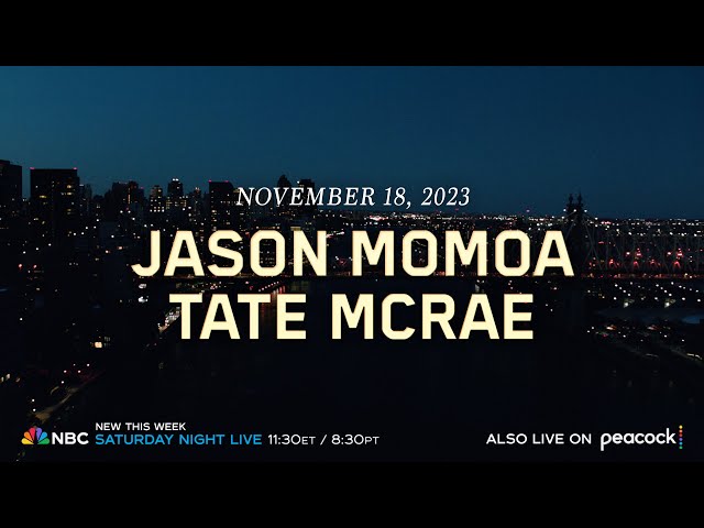Jason Momoa Is Hosting SNL!