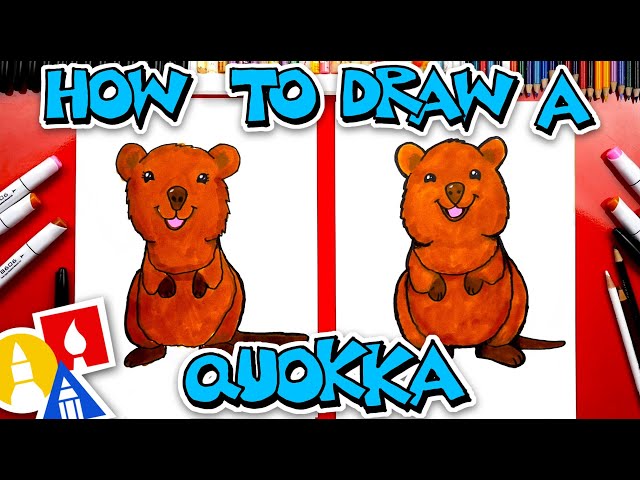 How To Draw A Quokka Wallaby
