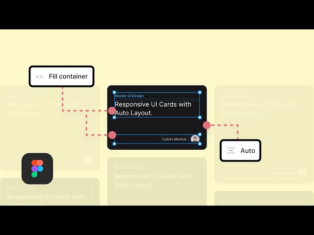 Design Better Responsive Components in Figma - UI Cards