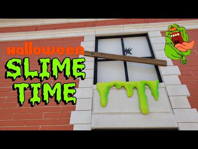 DIY Slime Drips - Nickelodeon Slime Decoration Idea - Expanding Foam Prop