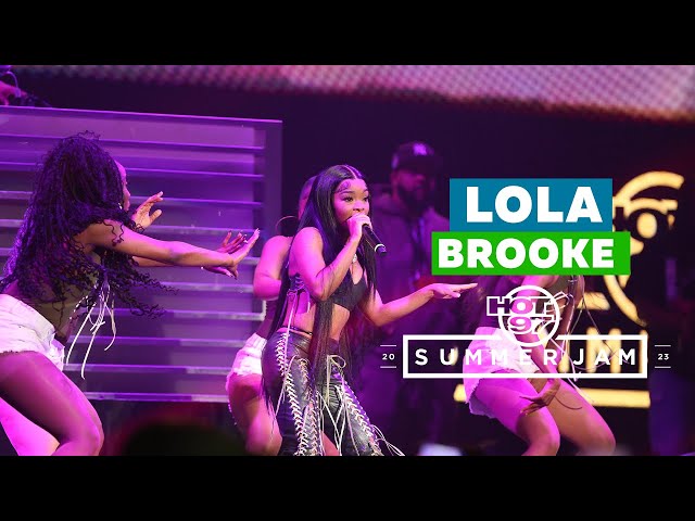 Lola Brooke FULL HOT 97 Summer Jam Live Performance ft. BreezyLYN & Billy B - SUPERCUT