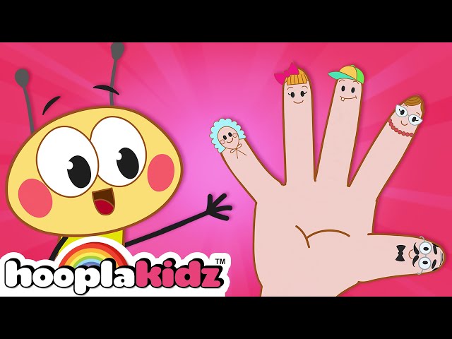 Kids Fun Songs + Bee Finger Family By HooplaKidz
