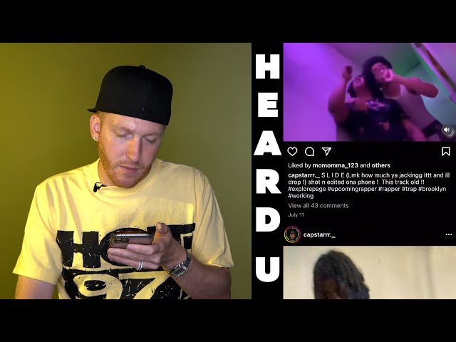 Drewski Jumps In The Comments & Reviews New Artists  | Heard U