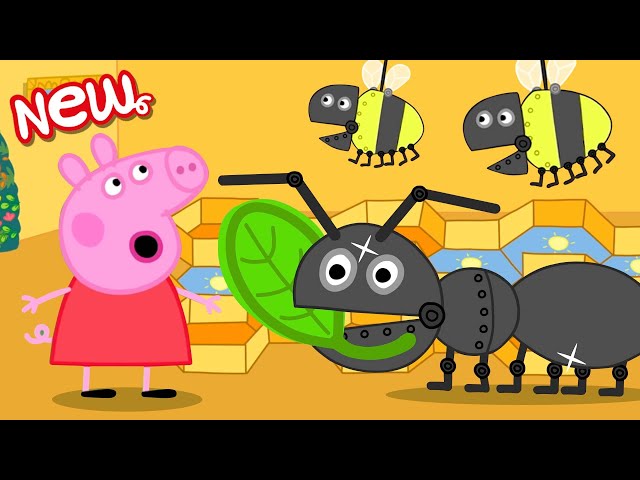 Peppa Pig Tales 🐷 Peppa Learns About Ants And Bees At The Museum 🐷 Peppa Pig Episodes