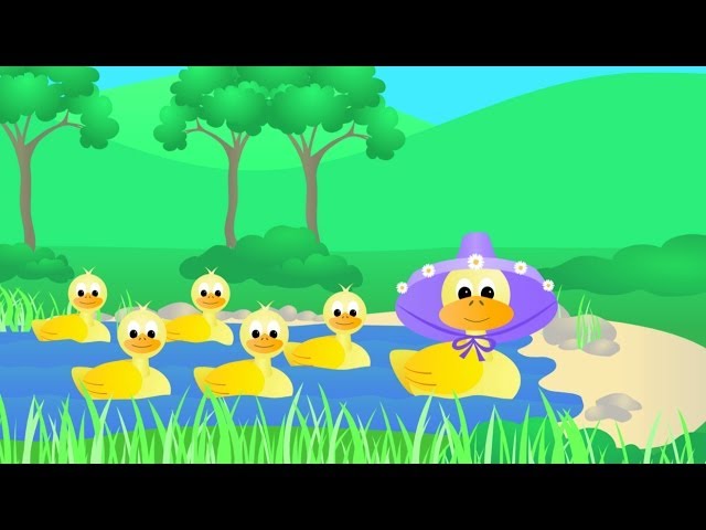 Best Five Little Ducks - Nursery Rhyme