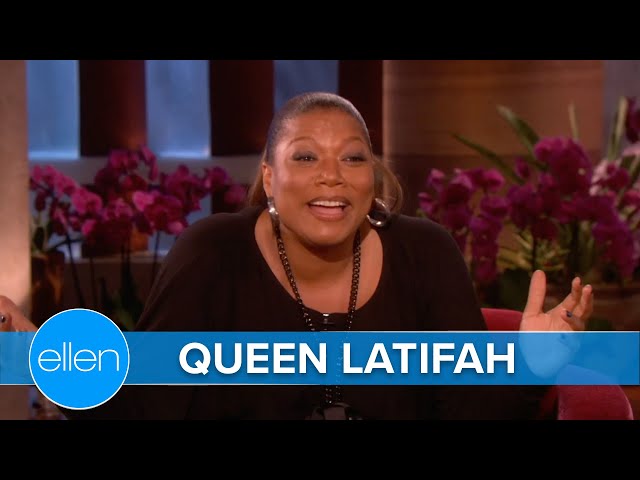 Queen Latifah Freestyles For Ellen