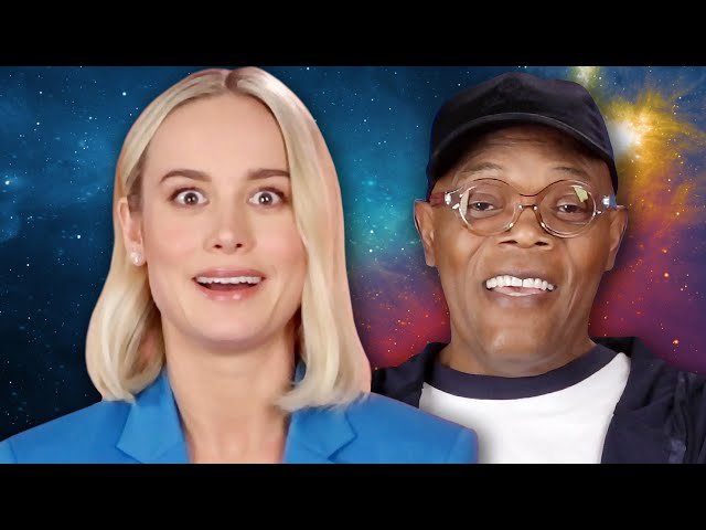 The Cast of "Captain Marvel" Plays Superhero Would You Rather