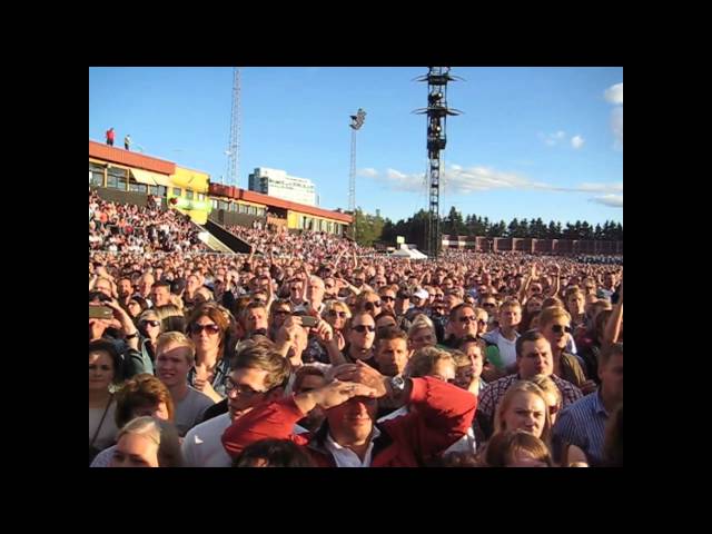 Bruce Springsteen Valle Hovin Oslo 21th July 2012 Death To My Hometown + Born in the USA