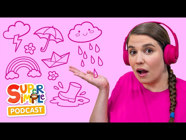 Raindrops Falling | Music Education Story for Developing Imagination | The Super Simple Podcast