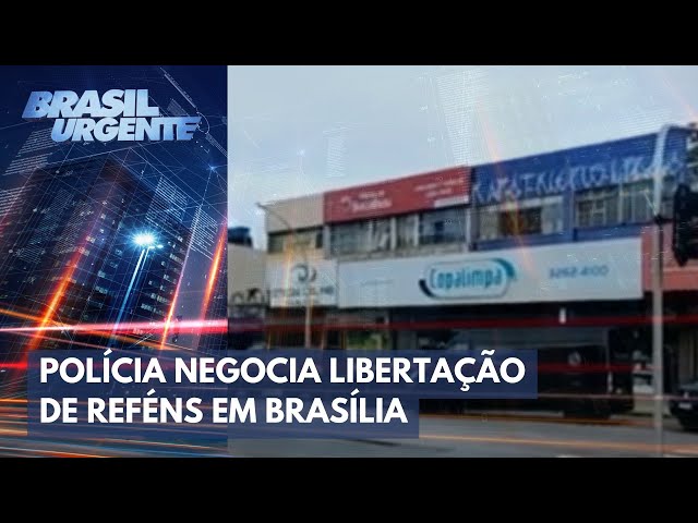 Polícia fala ao vivo sobre negociação com sequestrador | Brasil Urgente