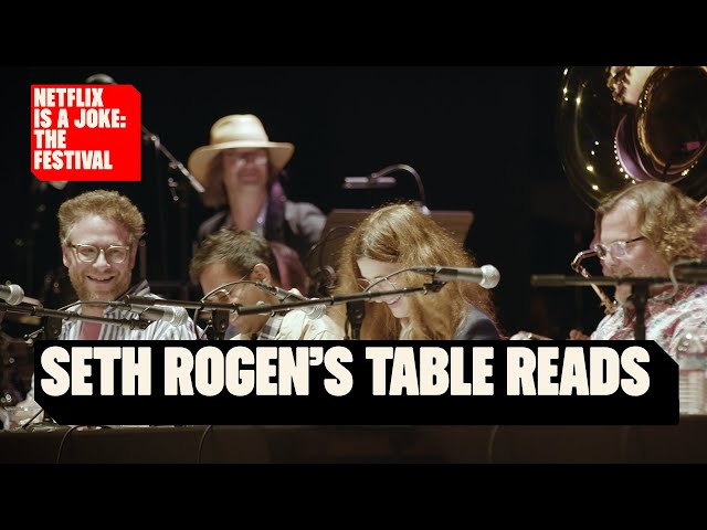 Seth Rogen's Seinfeld Shrinkage Table Read with Aziz Ansari, Jack Black, and Kathryn Hahn