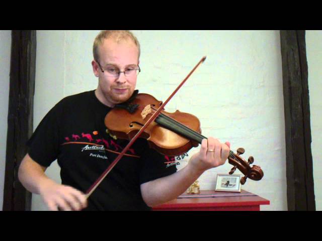 I Am a Man of Constant Sorrow - Fiddle and vocals - Mikael Frisk