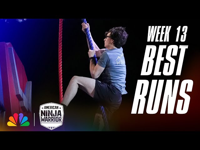 Top Four Runs from an Epic Week of National Finals | American Ninja Warrior | NBC
