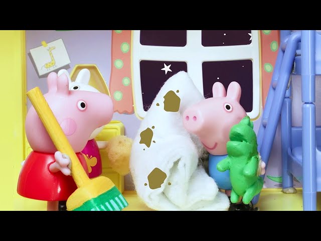 Peppa Pig Goes On A Muddy Mission! Toy Videos For Toddlers and Kids