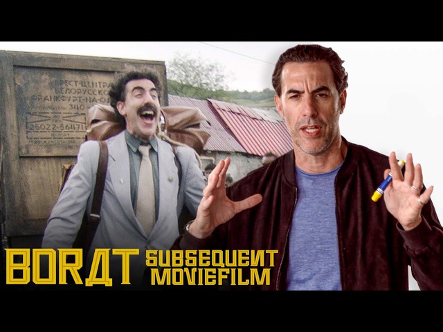 Sacha Baron Cohen Breaks Down a Scene From 'Borat Subsequent Moviefilm' | Vanity Fair