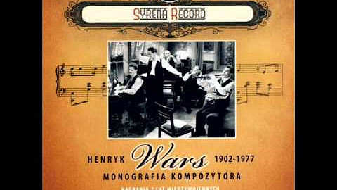 Henryk Wars - Monografia kompozytora
