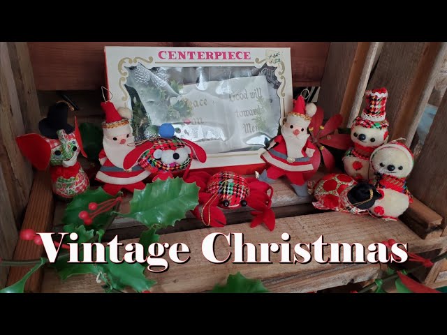 Vintage Christmas Decorations 🎄 2021 Holiday Thrift Haul