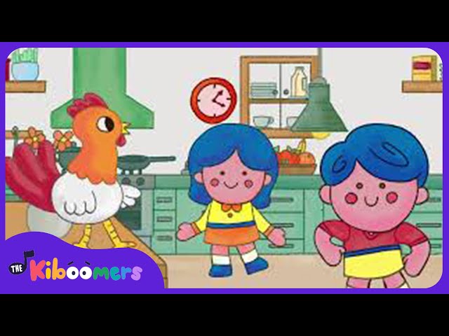 All Around the Kitchen Dance - The Kiboomers Preschool Songs & Nursery Rhymes for Circle Time