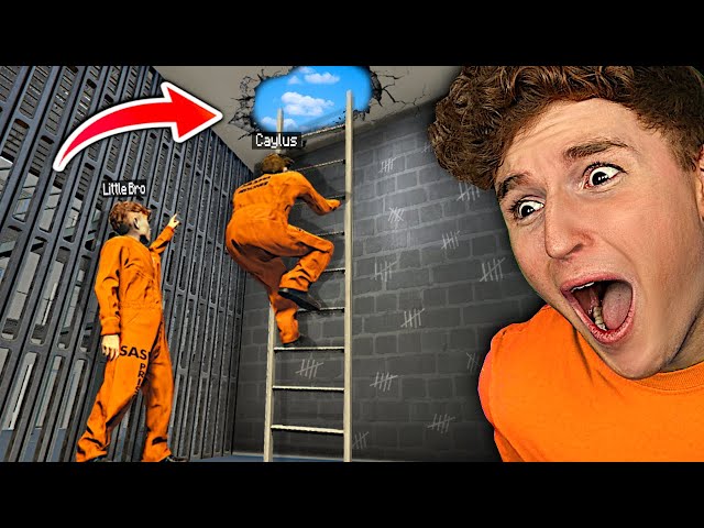 Escaping PRISON As A KID In GTA 5 RP..
