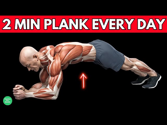 What Happens To Your Body When You Plank for 2 Minutes a Day-Detailed Instructions!