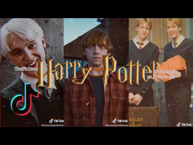 Random Harry Potter TikToks that was on my FYP (PT II)