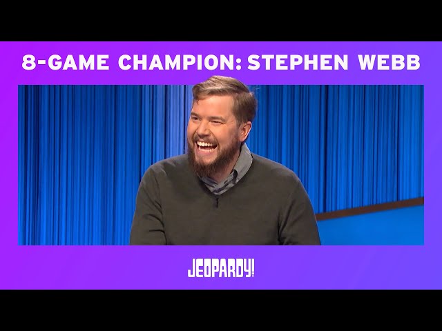 Stephen Webb | Winners Circle | JEOPARDY!