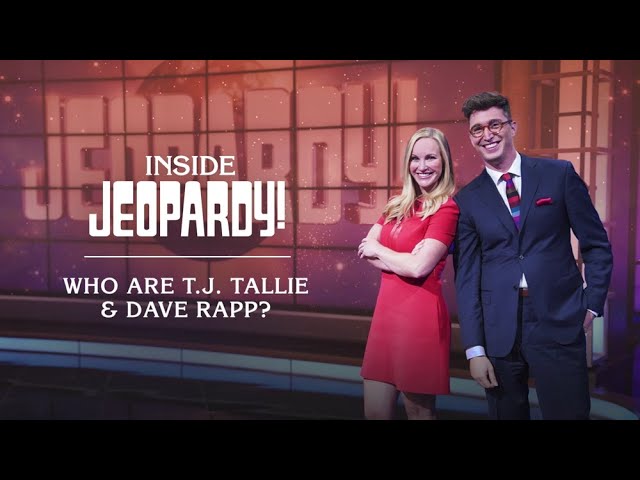 Who are T.J. Tallie & Dave Rapp? | Inside Jeopardy! | JEOPARDY!