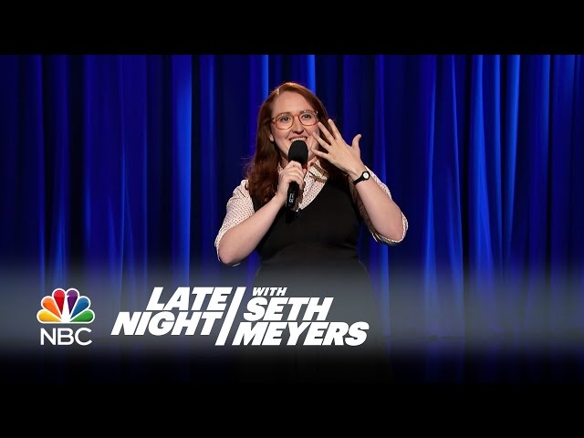 Emily Heller Stand-Up Performance - Late Night with Seth Meyers