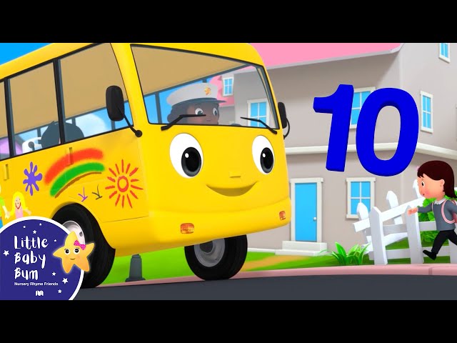 Ten Little Buses & Playground Song ⭐Little Baby Bum - Nursery Rhymes for Kids | Baby Song 123