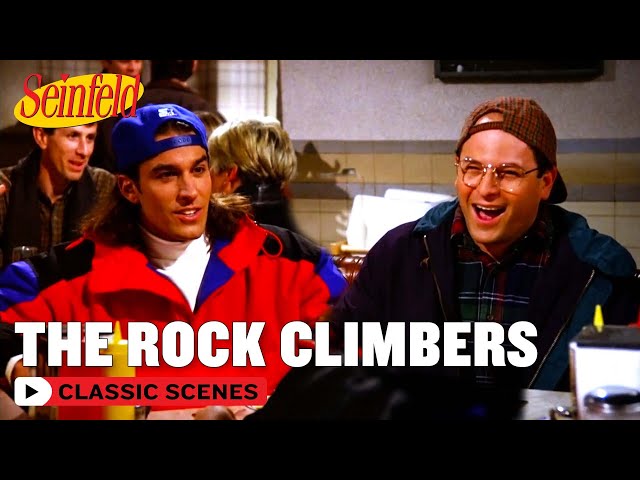 George & Kramer Go Climbing With Tony | The Stall | Seinfeld