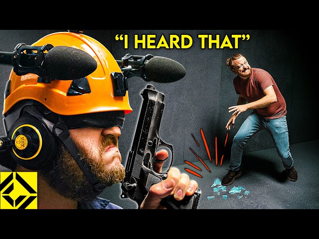 Can you Hide From my Super Hearing Helmet?