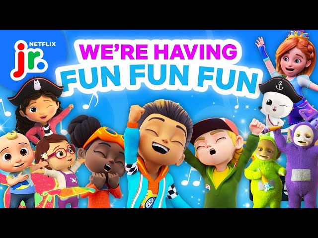 'Fun With Everyone' ☀️🎶 Playtime Music for Kids | Netflix Jr Jams