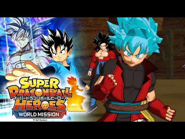 THE AWAKENING OF SUPER SAIYAN BLUE BEAT!!! Super Dragon Ball Heroes World Mission Gameplay!