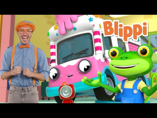 Transportation Song | Songs For Kids | Blippi & @Gecko's Garage - Trucks For Children ​Special