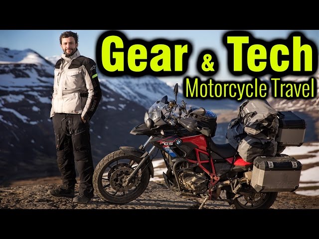 10 Things You Need For a Motorcycle Trip - Gear, Luggage + Tech 🏍