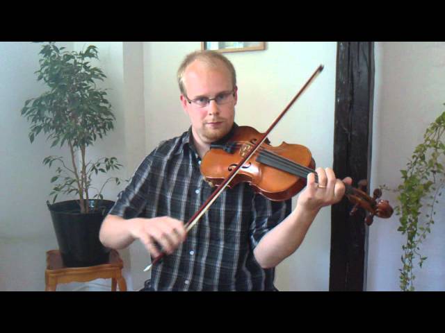 I österled, ringlender (schottis) - Swedish folk music - Violin
