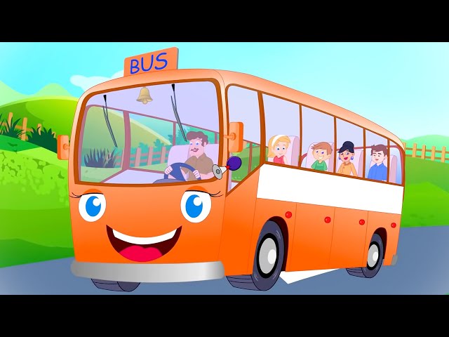 Wheels On The Bus | Nursery Rhymes for Babies | Cartoon Videos for Kids | Baby Cars Tv