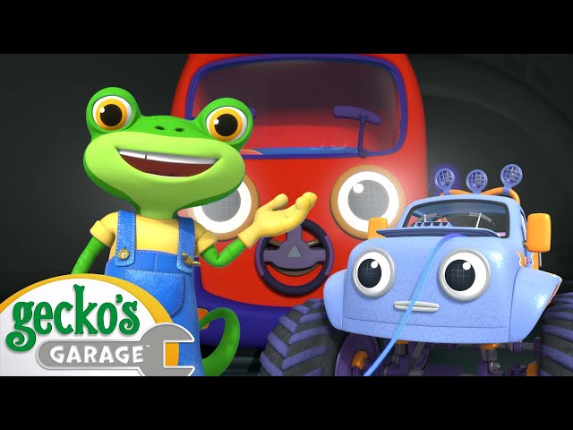 Gecko's Tunnel Rescue | Gecko's Garage | Fun Kids Cartoon | Kids Videos
