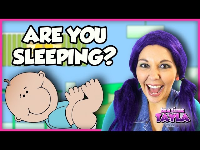 Are You Sleeping Brother John | Nursery Rhymes and Kids Songs for Children on Tea Time with Tayla