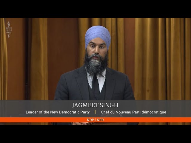 Jagmeet Singh | Leader of the NDP | Apology to Italian-Canadians