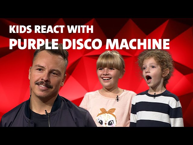 Kinder reagieren mit Purple Disco Machine (English subtitles)