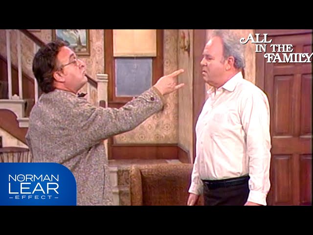 All In The Family | Frank Curses Archie! | The Norman Lear Effect