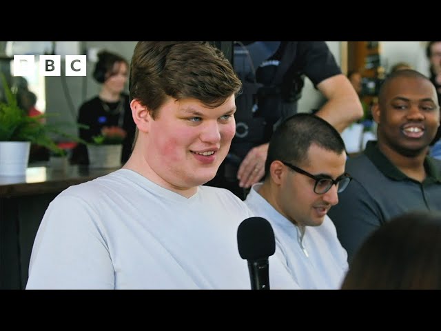 Shy interviewer asks Michael Sheen the BEST question 💛 | The Assembly - BBC